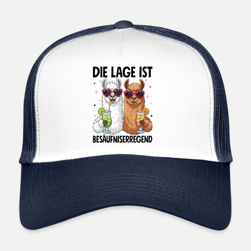 The situation is drunkenness Trucker Cap
