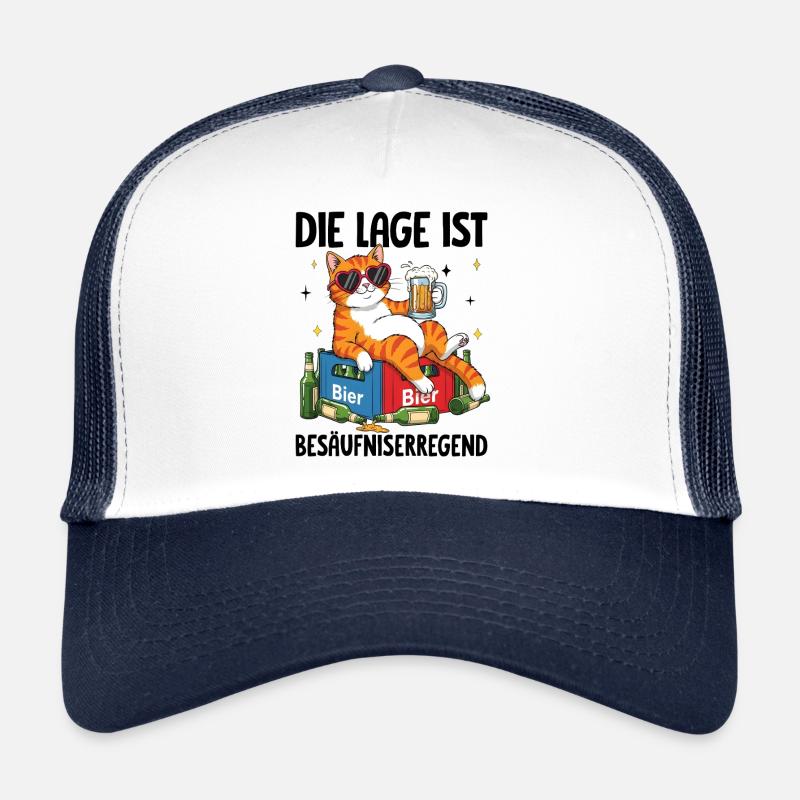The situation is drunkenness Trucker Cap