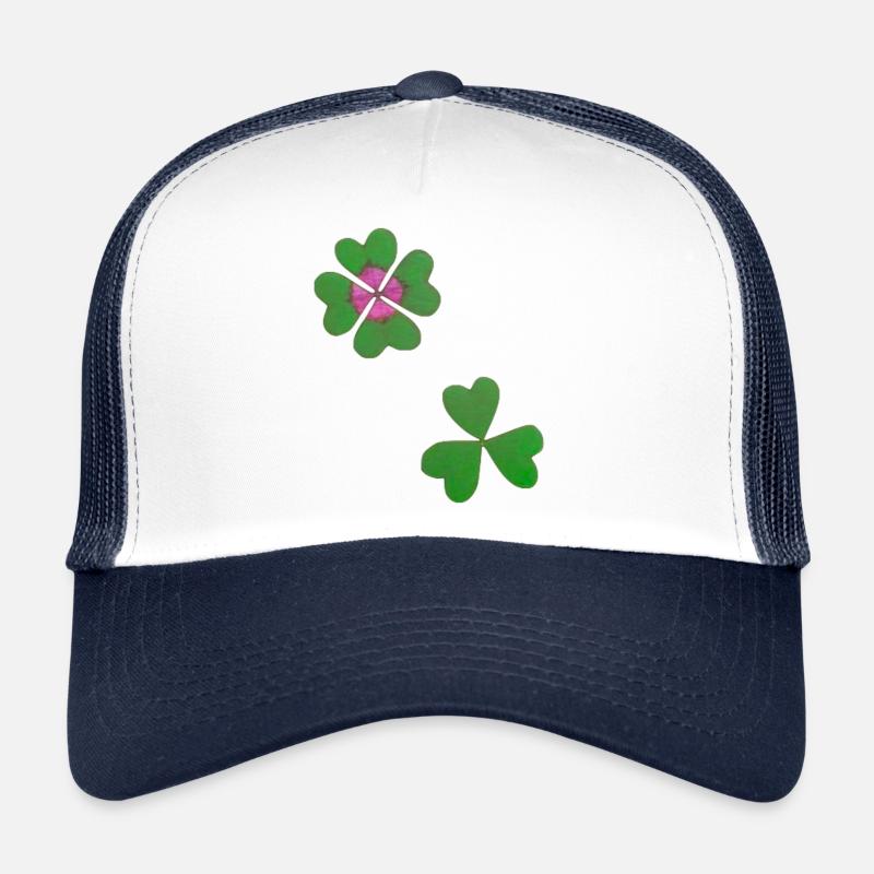 Four-leaf clover Trucker Cap