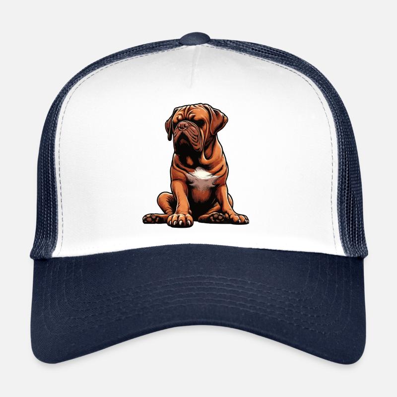 Mastiff de Bordeaux Propriétaire du Mastiff de Bordeaux Casquette trucker 