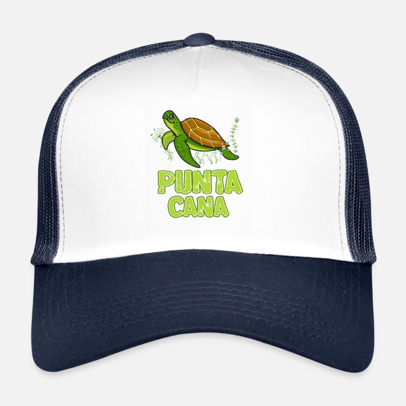 Illustration de Punta Cana-Tortues de mer Casquette trucker 