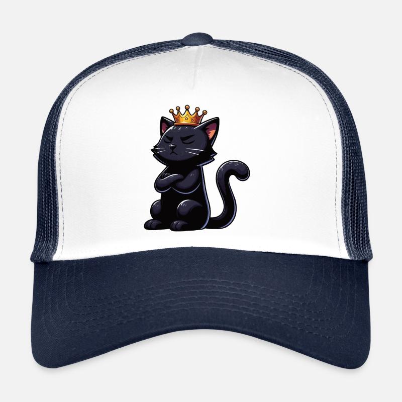 Drôle de chat chats chat amoureux chaton Casquette trucker 