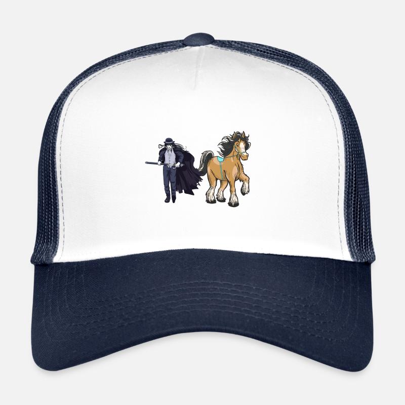 Personnage de conte de fées, conte de fées, épéiste, cheval, cheval Casquette trucker 