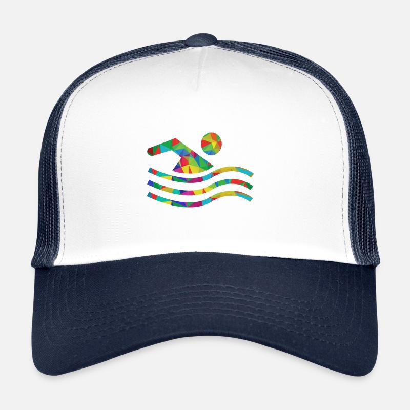 Swim Trucker Cap