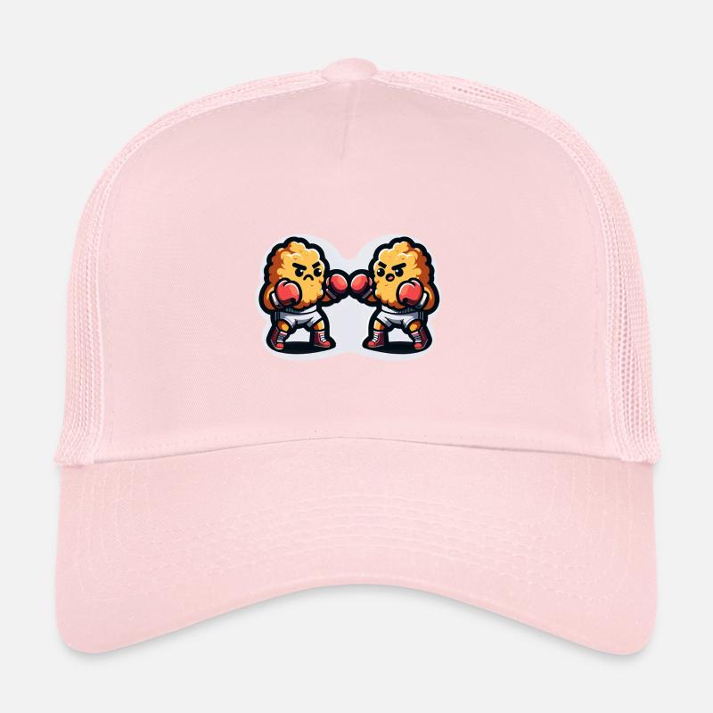 Drôle De Croquettes De Poulet Boxe Amateur De Boxe Casquette trucker 