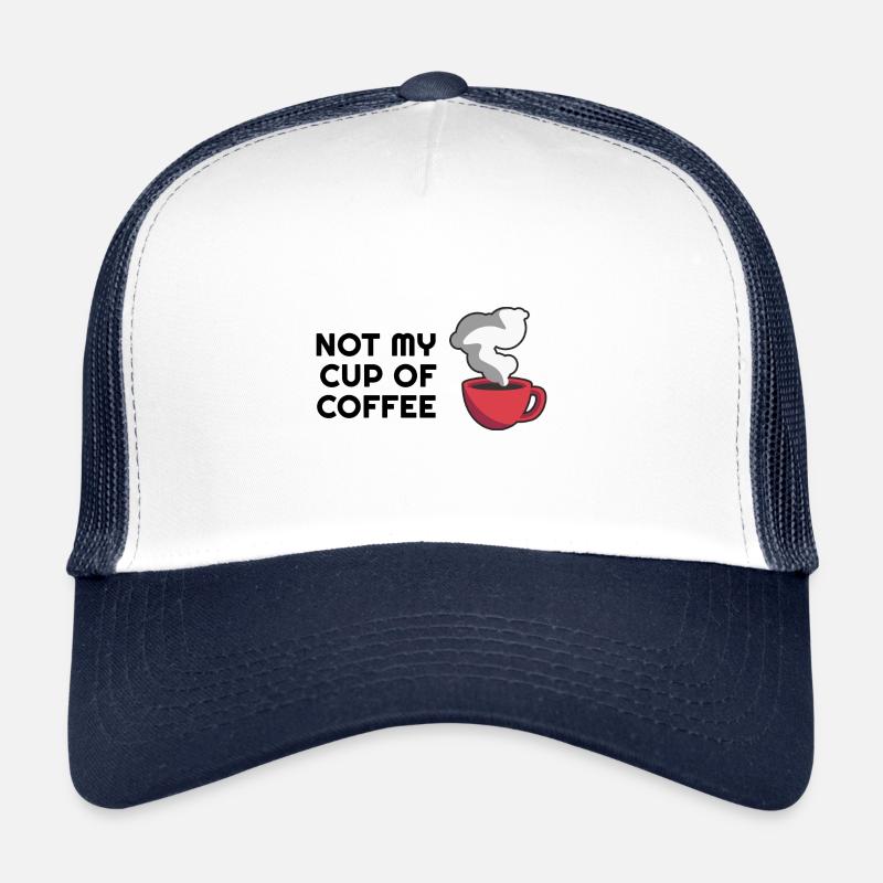 Kaffee Liebhaber Sprüche Kaffeetasse Barista Cafe Trucker Cap