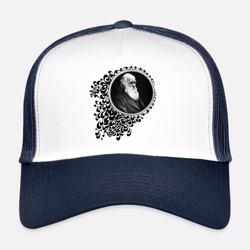 Charles Darwin Dekorativ Trucker Cap