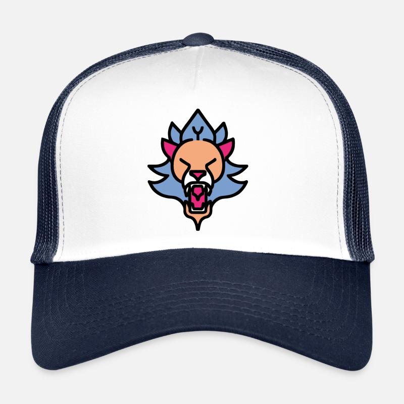 Lion rugissant Casquette trucker 