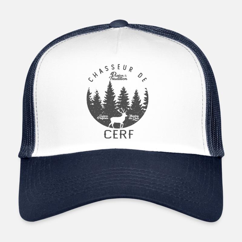 chasse chasseur de cerf cadeau cool papa papy Casquette trucker 