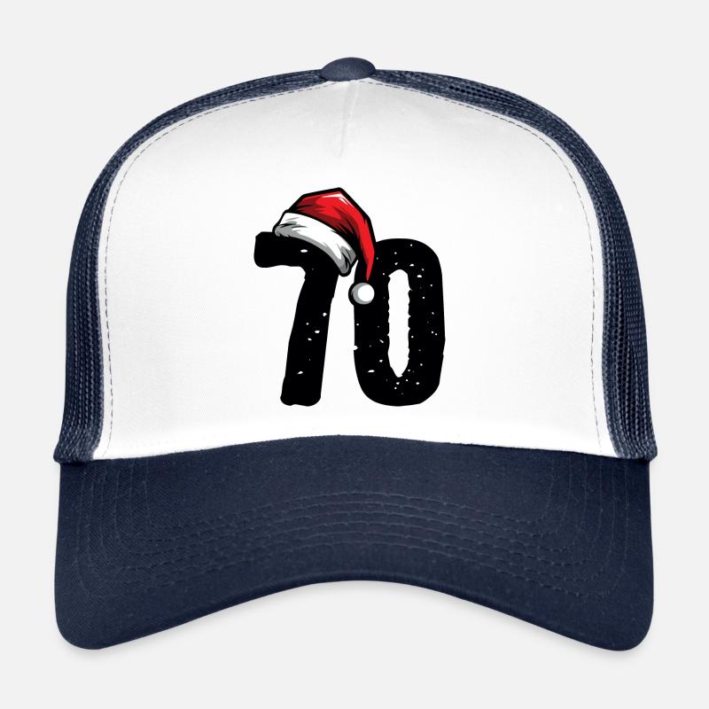 70 Zahl Weihnachten Trucker Cap