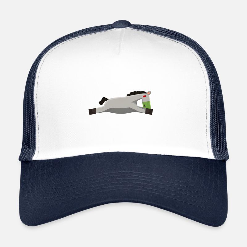 Cheval Sloppy Flat Burnout Minimaliste Casquette trucker 
