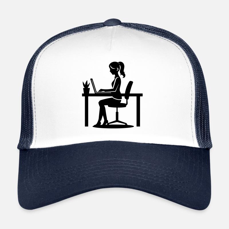 Femme Emploi Informatique Casquette trucker 