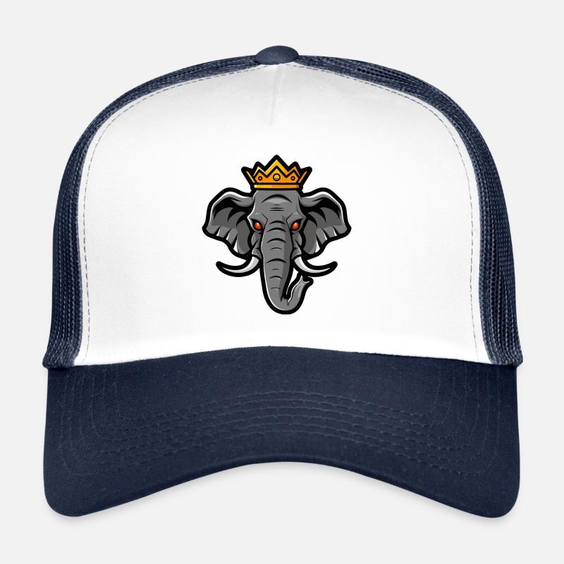 Couronne Tête d’Éléphant Casquette trucker 