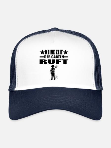 Garten - Trucker Cap - Weiß/Navy
