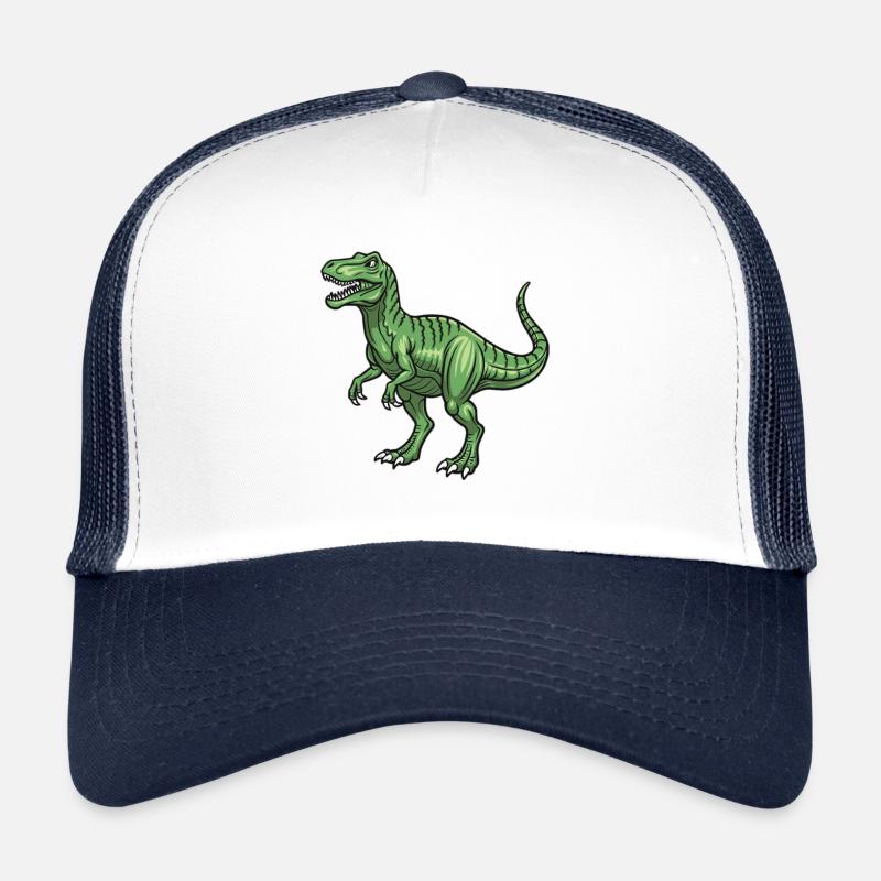 Dinosaure Allosaurus - lézard différent Casquette trucker 