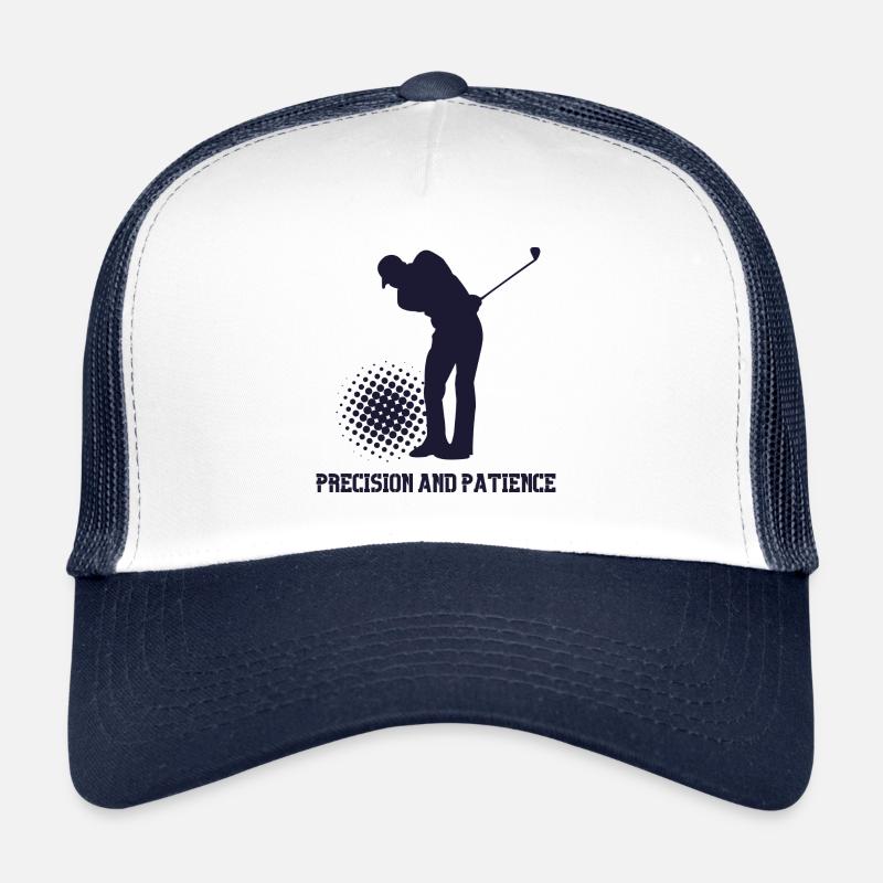 Golf precision and patience Trucker Cap