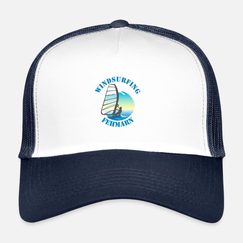 Planche à voile à Fehmarn pour surfeurs Casquette trucker 