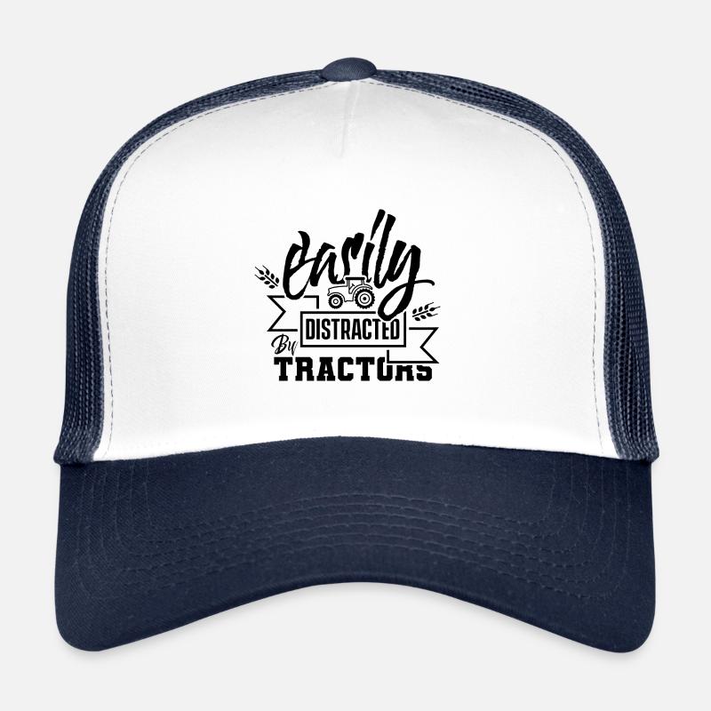 Leicht Abgelenkt Von Traktoren Trecker Traktor Trucker Cap