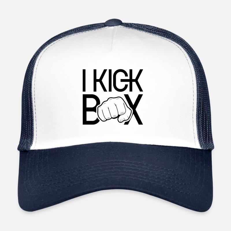 Je Kickboxing Kickboxer Kickboxing Kickboxing Casquette trucker 