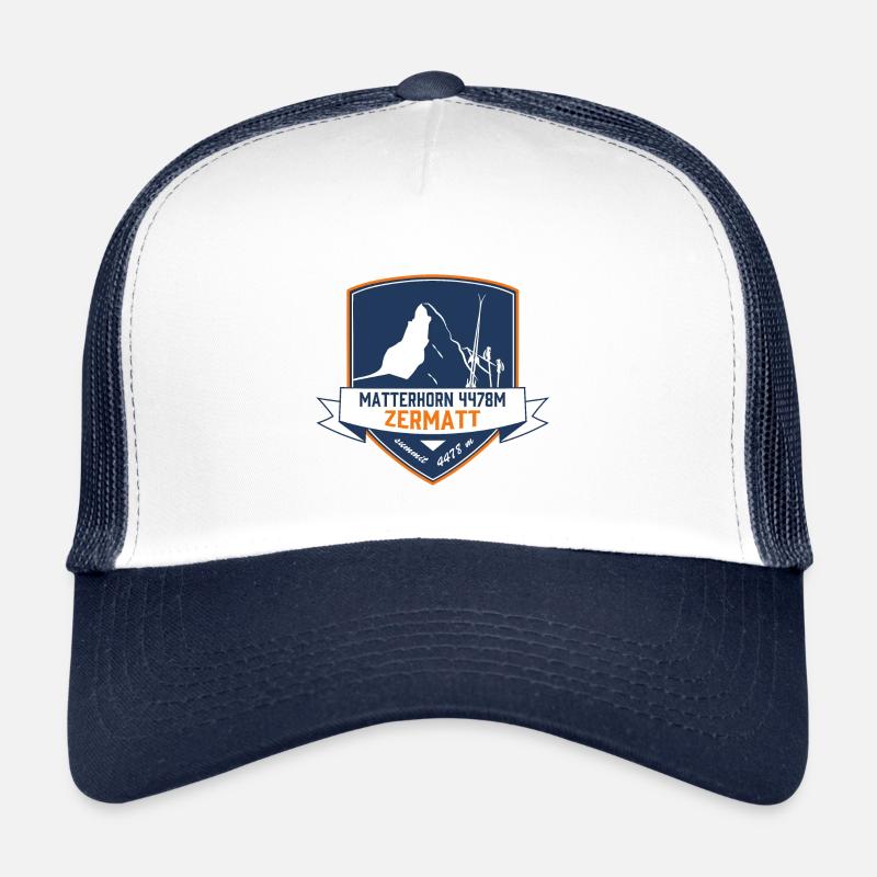 zermatt metterhorn ecusson Trucker Cap
