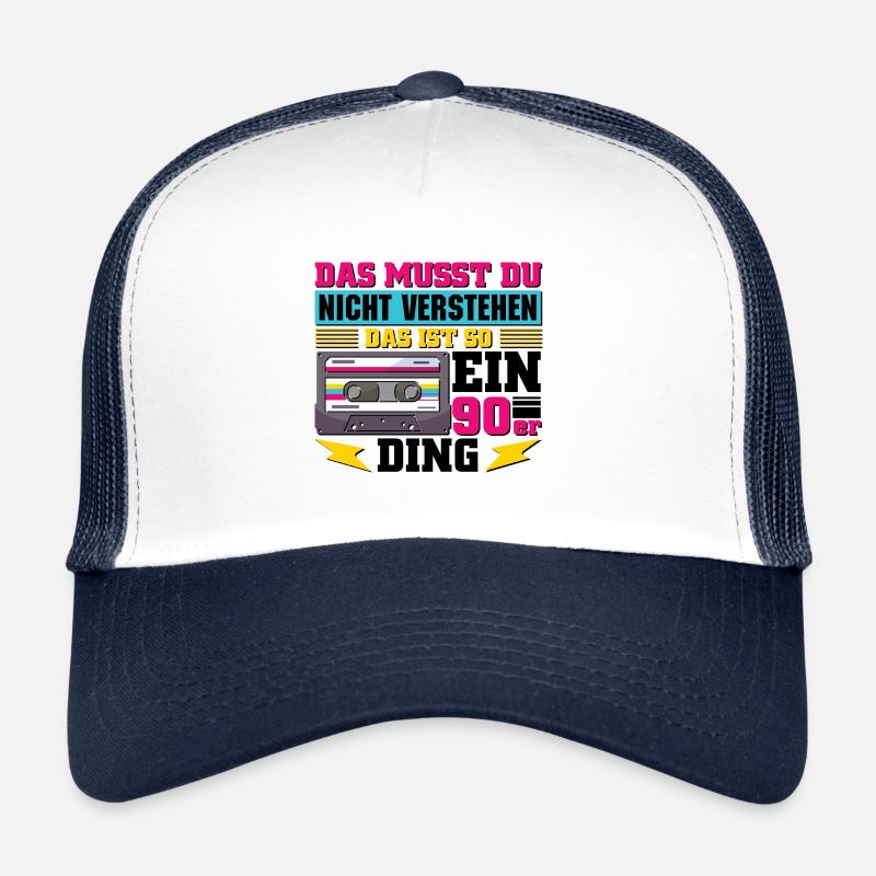 Das ist so ein 90er Ding Trucker Cap