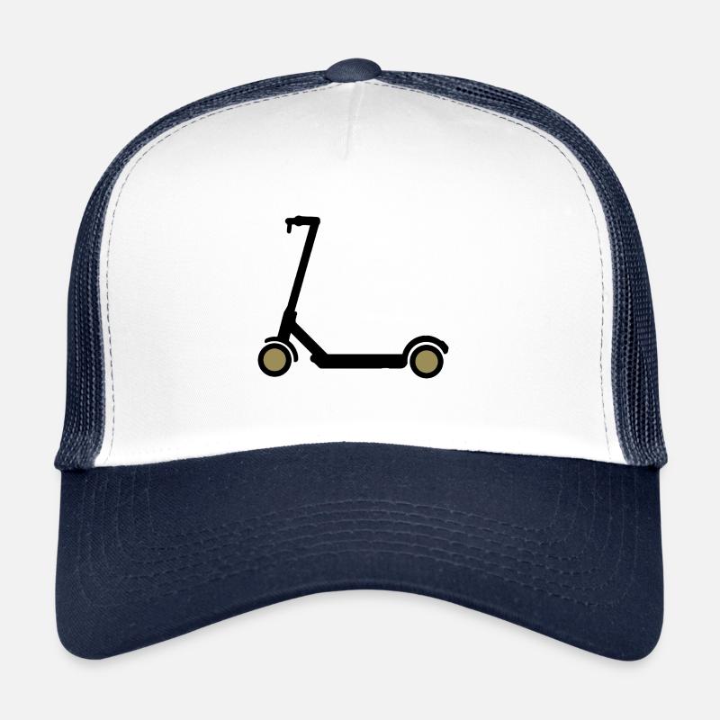 E-Scooter Eroller Idée Cadeau BD Design Casquette trucker 