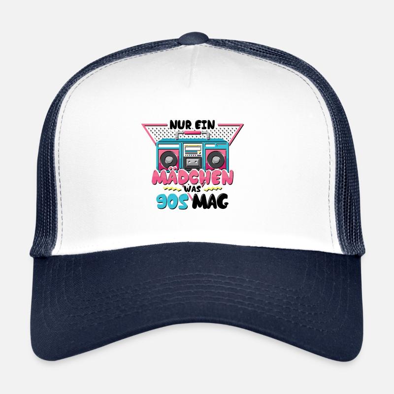 Nur ein Mädchen was 90s mag Trucker Cap