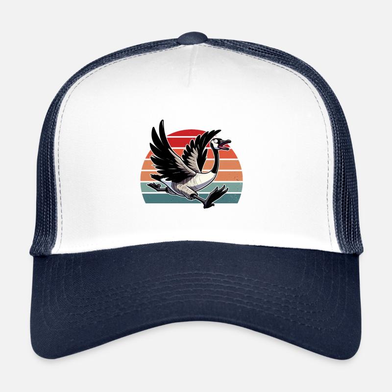 Lustige kanadische Gans Trucker Cap