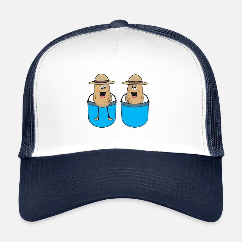 Bags Potatoes Vegetables Potato Farmers Trucker Cap