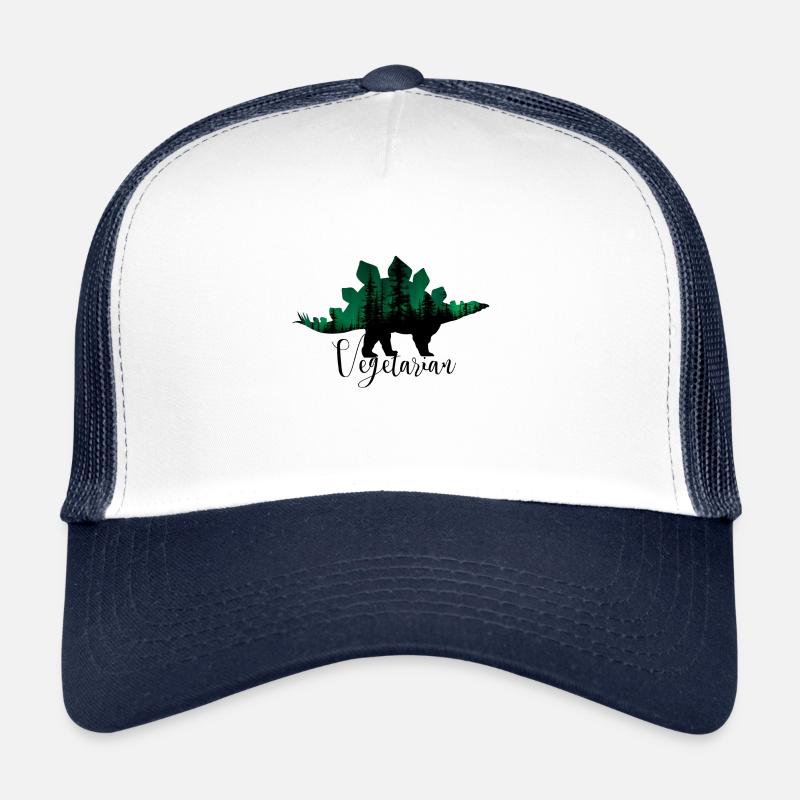 Dinosaurier Dino Vegetarierin Vegetarier Geschenk Trucker Cap
