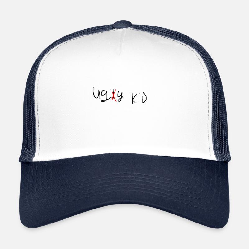Ugly kid Black Trucker Cap
