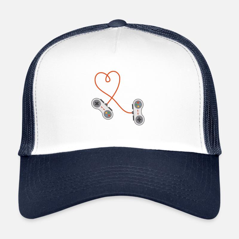 Console de jeu vidéo pour la Saint-Valentin Casquette trucker 