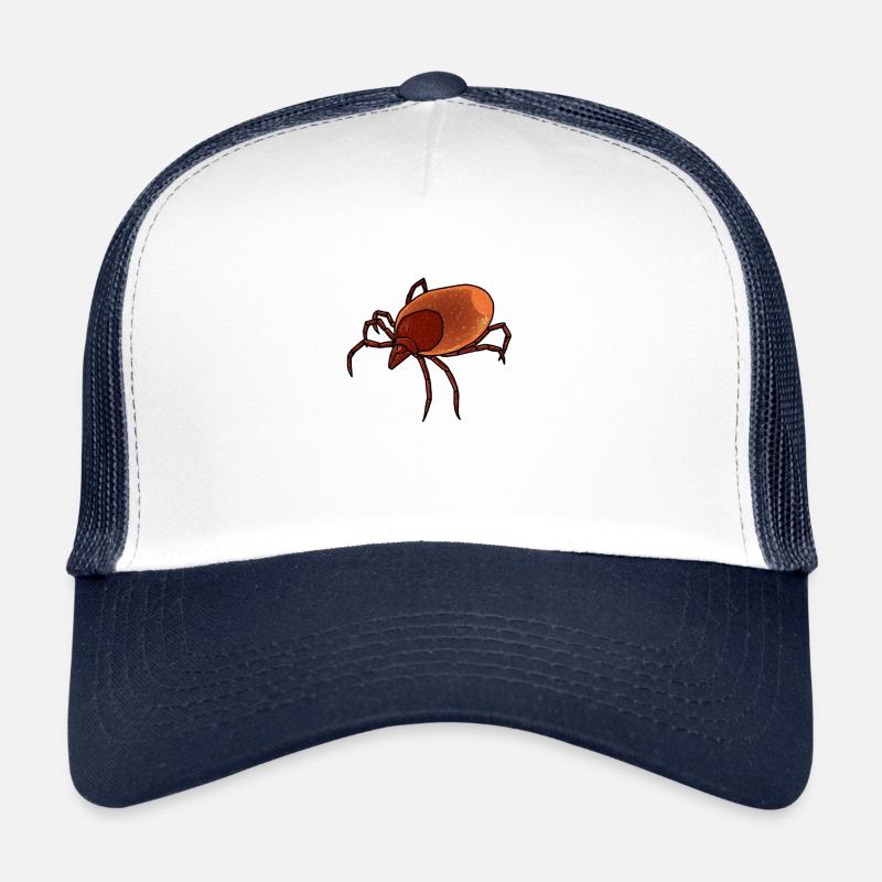 Tick, ticks, bloodsuckers, vermin, pests Trucker Cap
