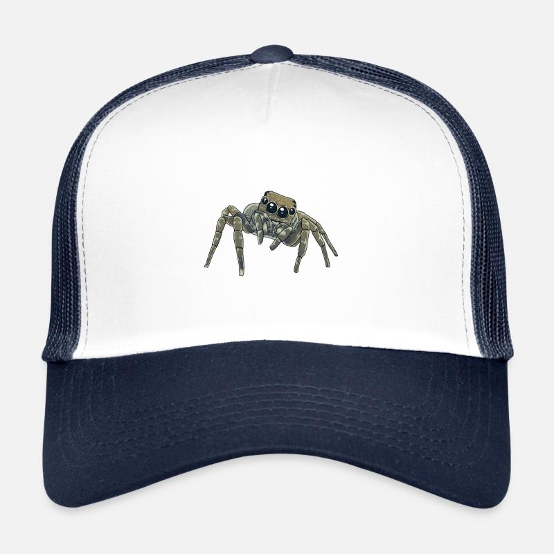 Horreur Spider Phobia Panic Spider Halloween Casquette trucker 