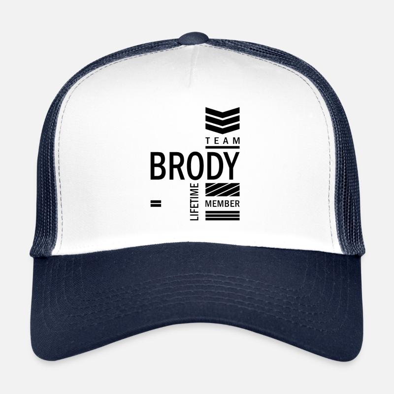 Brody personalisierter Name Geburtstagsgeschenk Trucker Cap