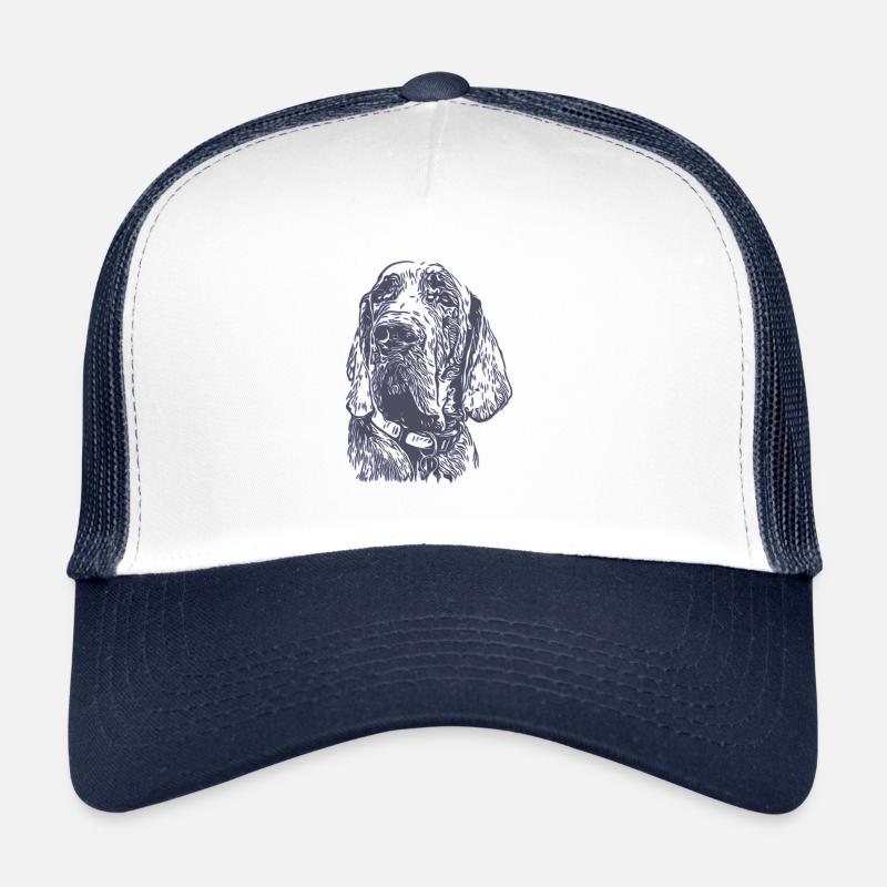 Dog Great Dane gray silver light gray Trucker Cap