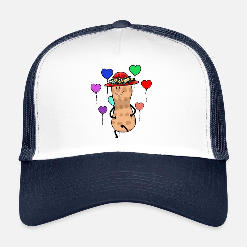 Enfants joyeux ballons joyeux aux noix d'arachide Casquette trucker 