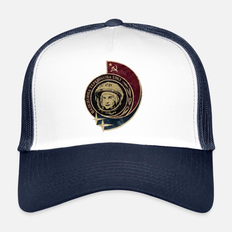 Logo vintage de l'espace Russie 1963 Casquette trucker 