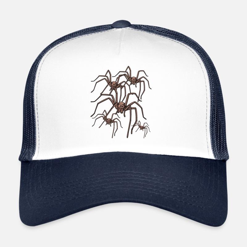 araignée araignée araignée phobie panique phobie Casquette trucker 