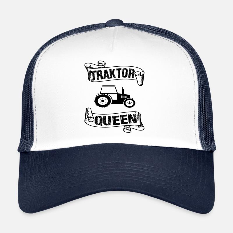 Traktor - Trucker Cap - Weiß/Navy