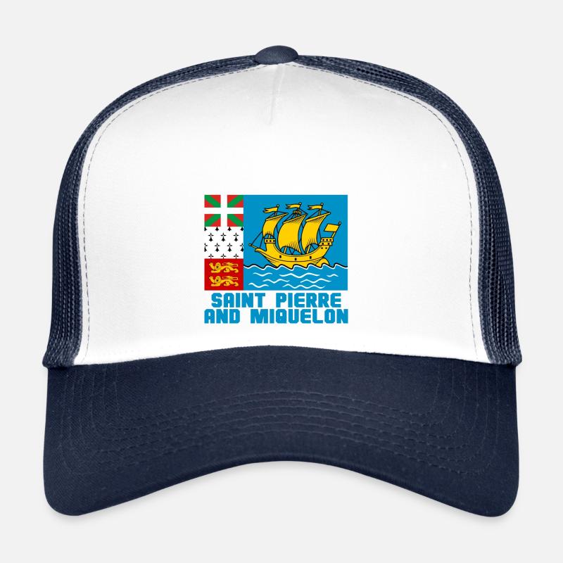 St. Pierre und Miquelon Trucker Cap