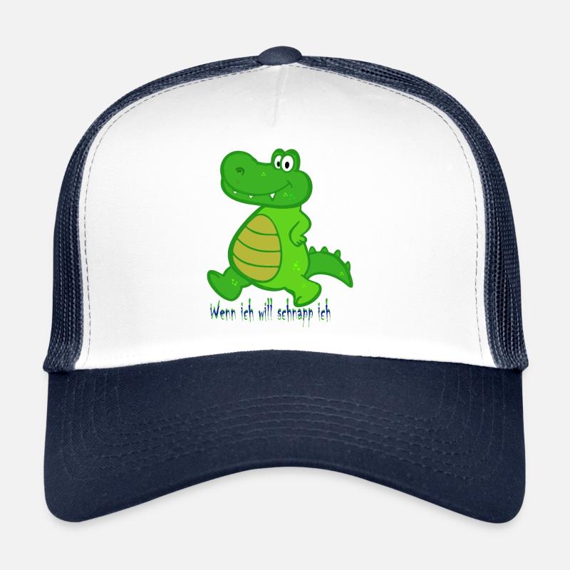 Süßes Krokodil das auch mal Schnappen kann Trucker Cap