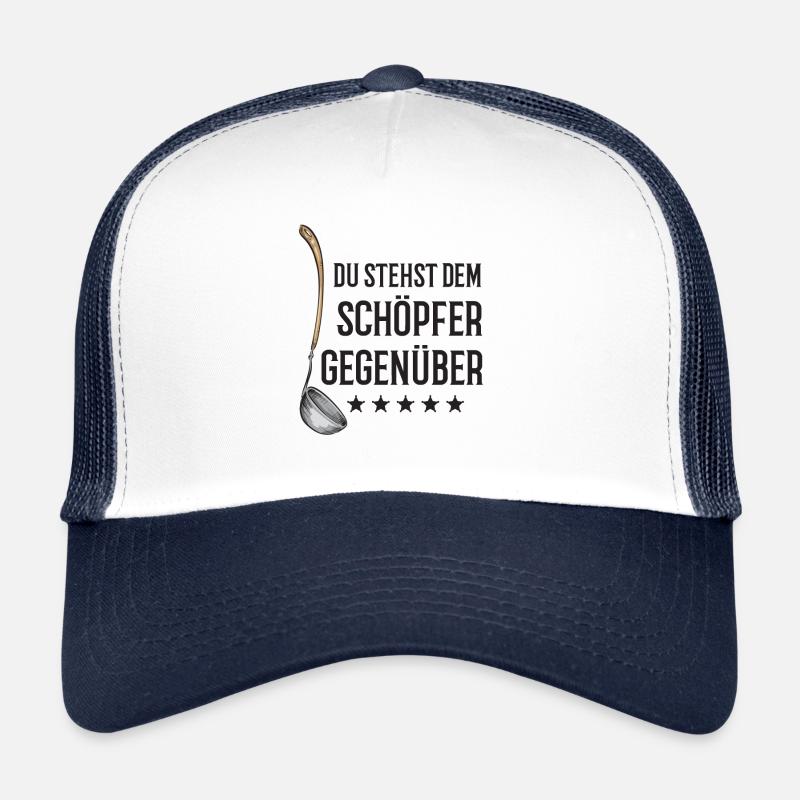 Lustiger Koch Spruch Köche Chefkoch Hobbykoch Trucker Cap