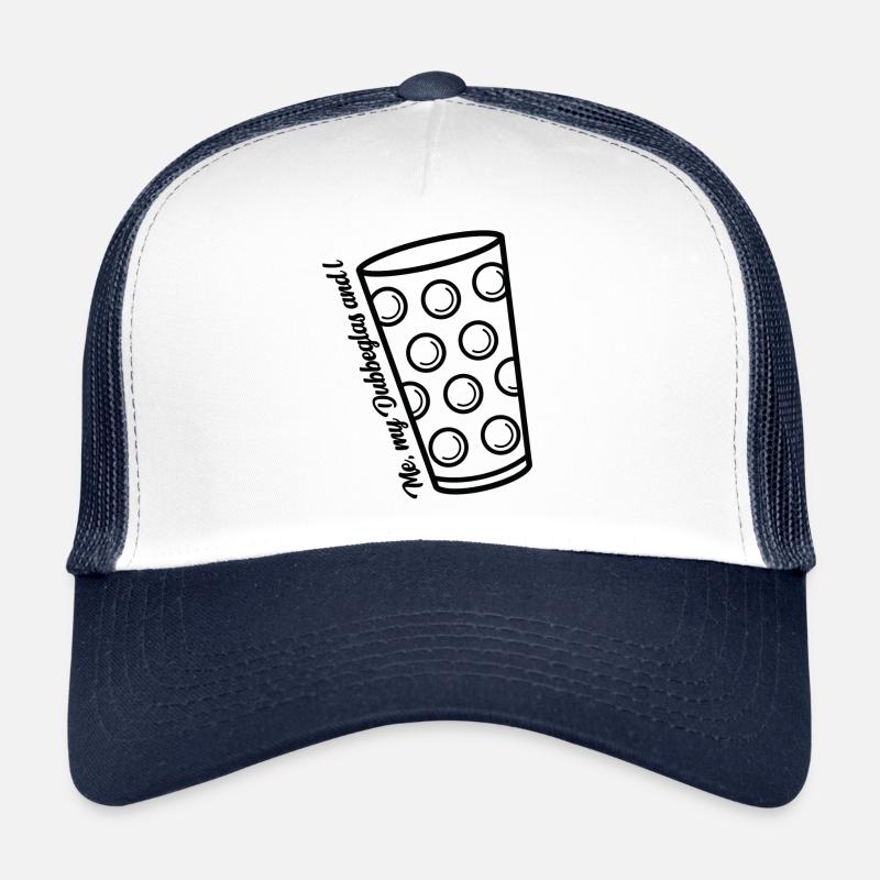 me my dubbeglas and i Geschenk PfalzEr Wein Trucker Cap