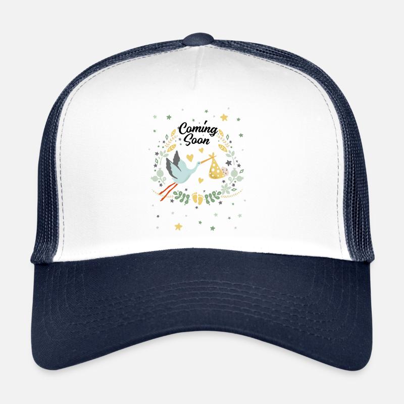 Baby Coming Soon Trucker Cap