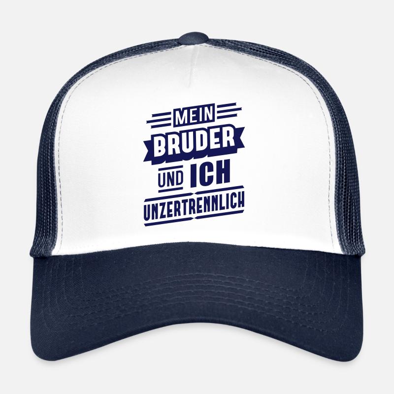 Mein Bruder & Ich (unzertrennlich) Trucker Cap