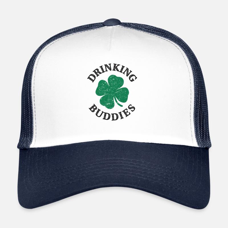 Drinking Buddies Funny St Patricks Day Trucker Cap