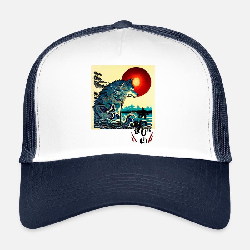 Wolf Trucker Cap