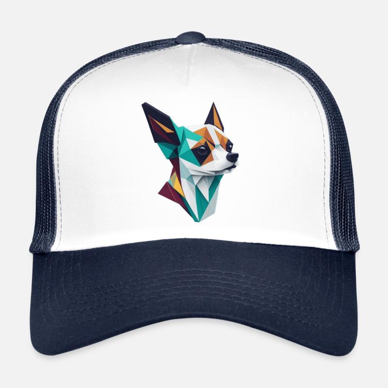 Chihuahua - Trucker Cap - Weiß/Navy