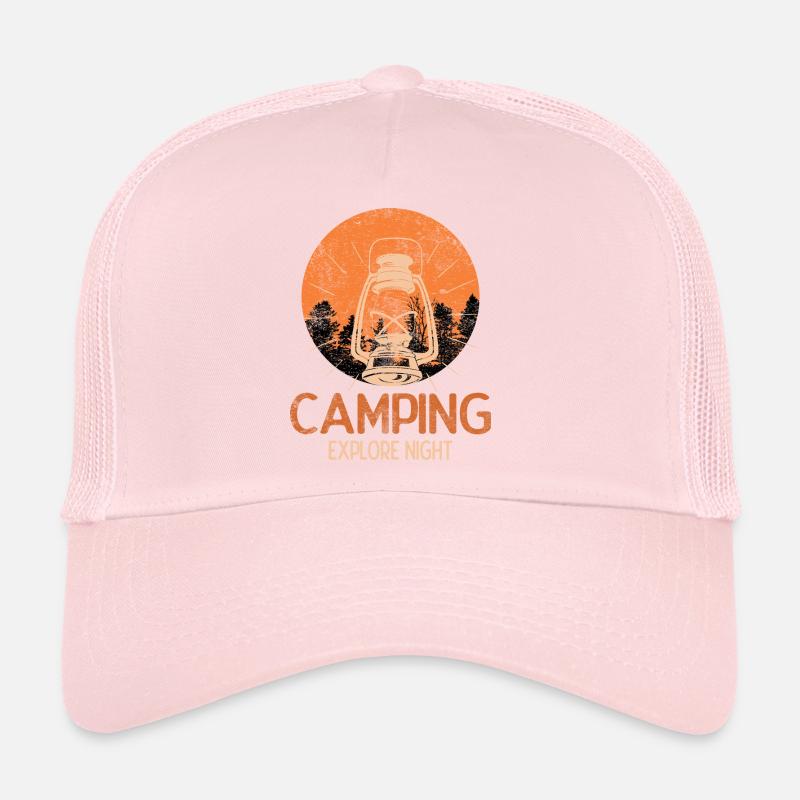 Camping Camping EXPLORE NIGHT Trucker Cap